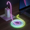 Picture of BWOO RGB FAST CHARGING, TYPE-C TO TYPE-C CABLE